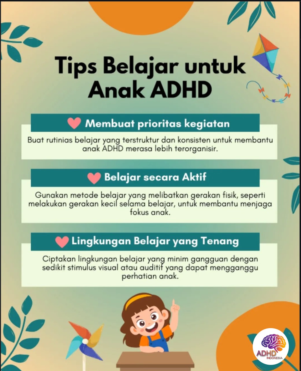 Strategi Belajar yang Cocok untuk Anak ADHD di Kabupaten Labuhanbatu Selatan